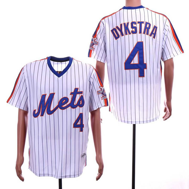 Mets 4 Lenny Dykstra White Throwback 25th Anniversary Jersey Dzhi,We sell and wholesale Mets 4 Lenny Dykstra White Throwback 25th Anniversary Jersey Dzhi on line form chian!